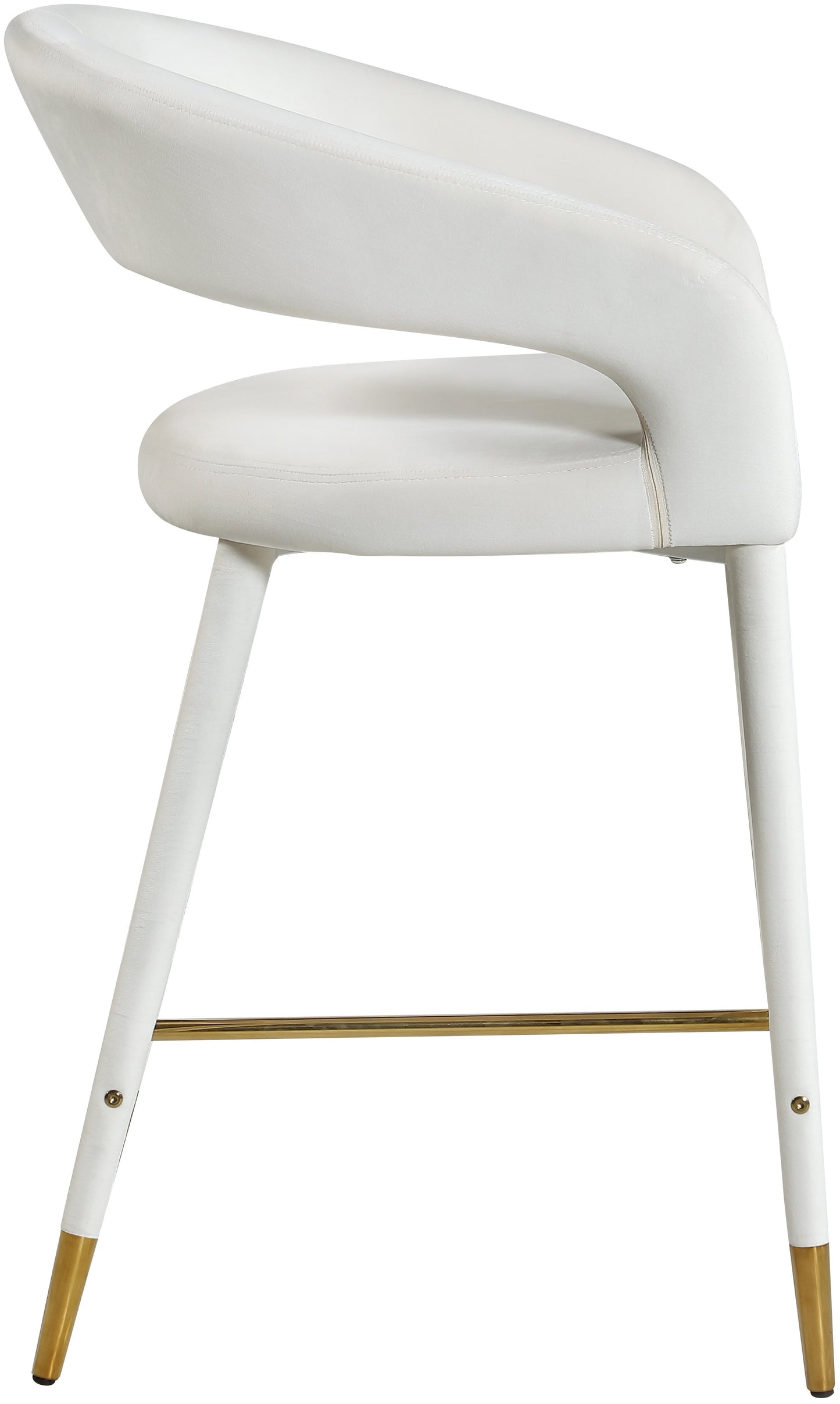 Destiny Velvet Stool - Furniture Depot (7679002050808)