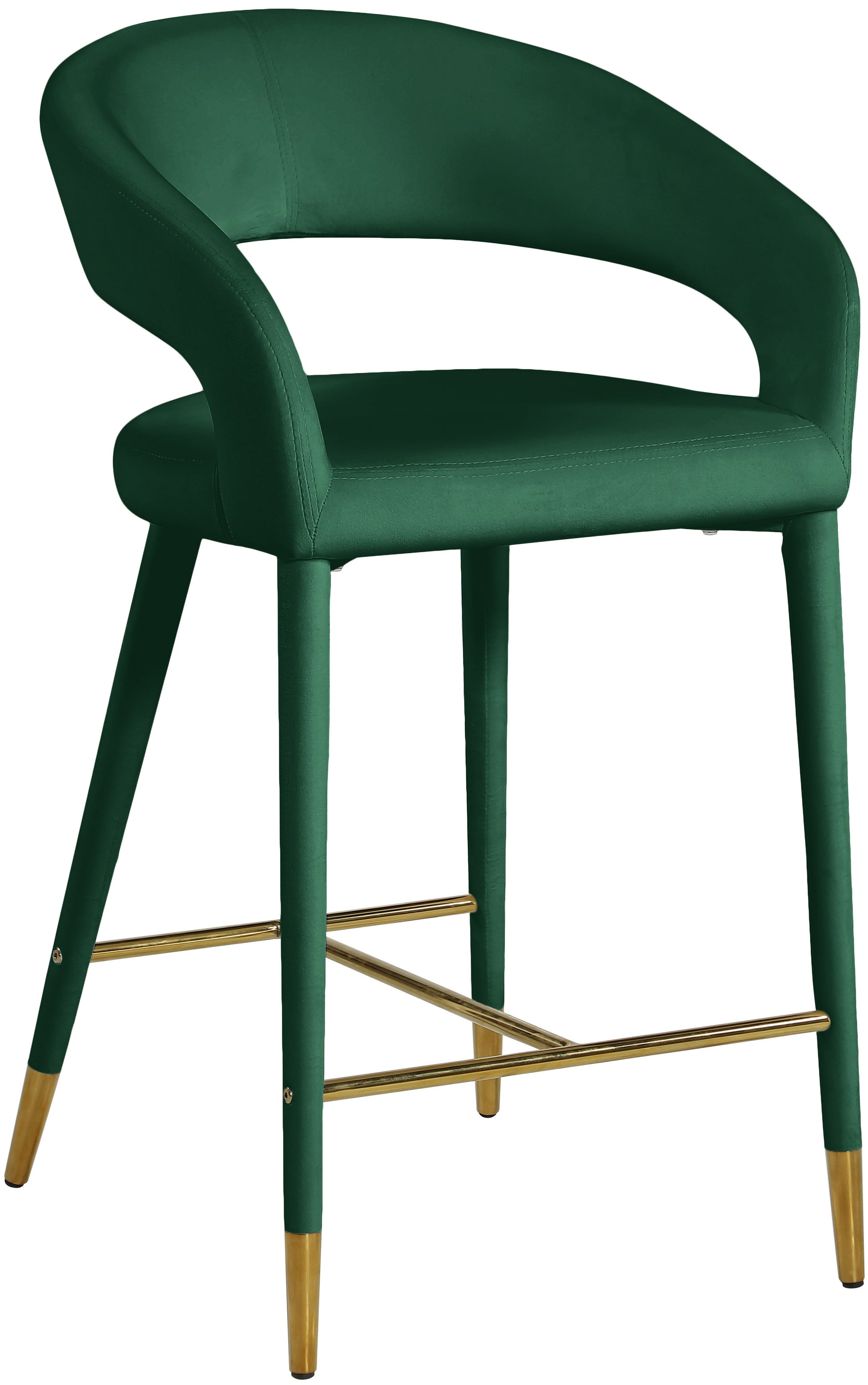 Destiny Velvet Stool - Furniture Depot (7679002050808)