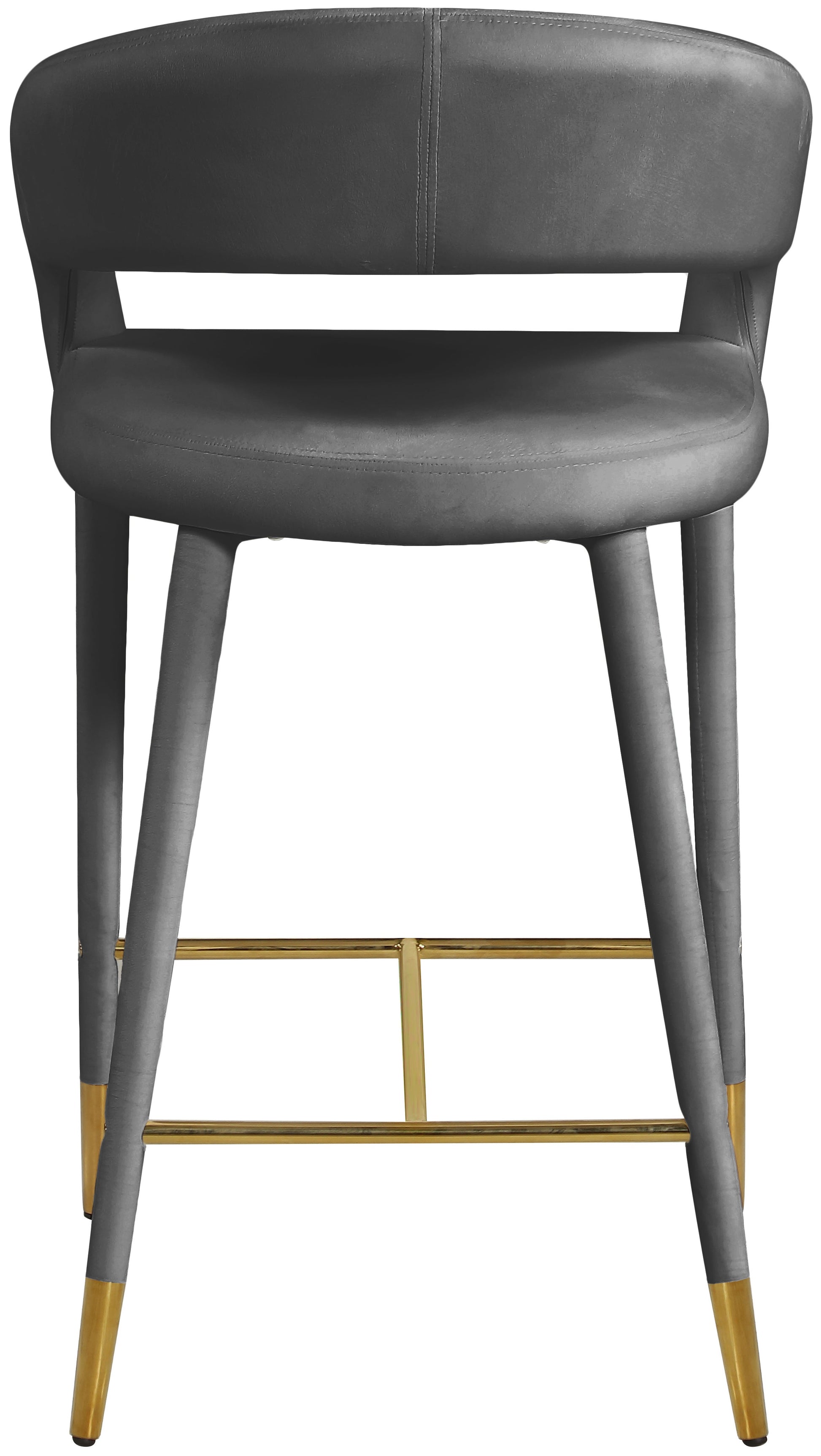 Destiny Velvet Stool - Furniture Depot (7679002050808)