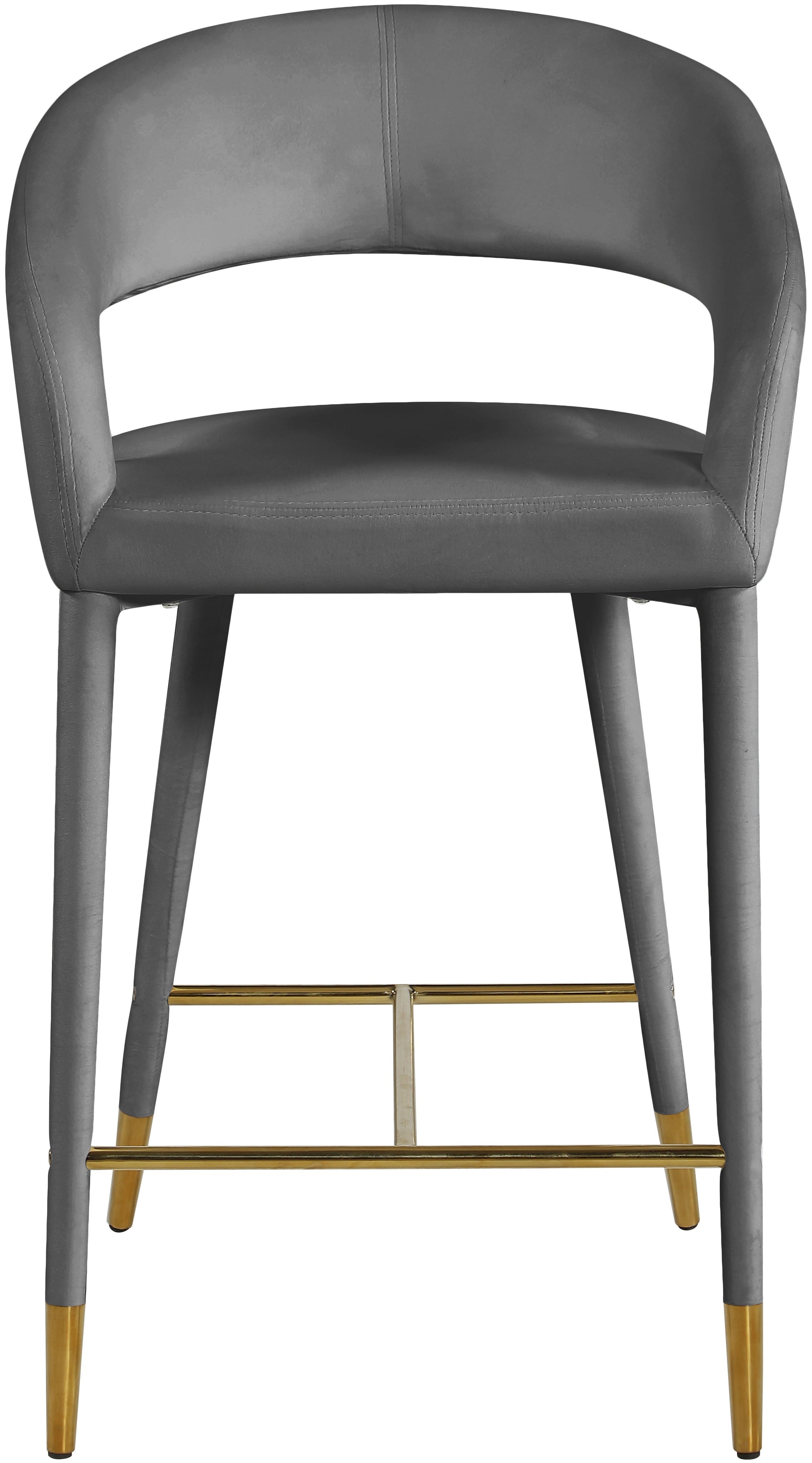 Destiny Velvet Stool - Furniture Depot (7679002050808)