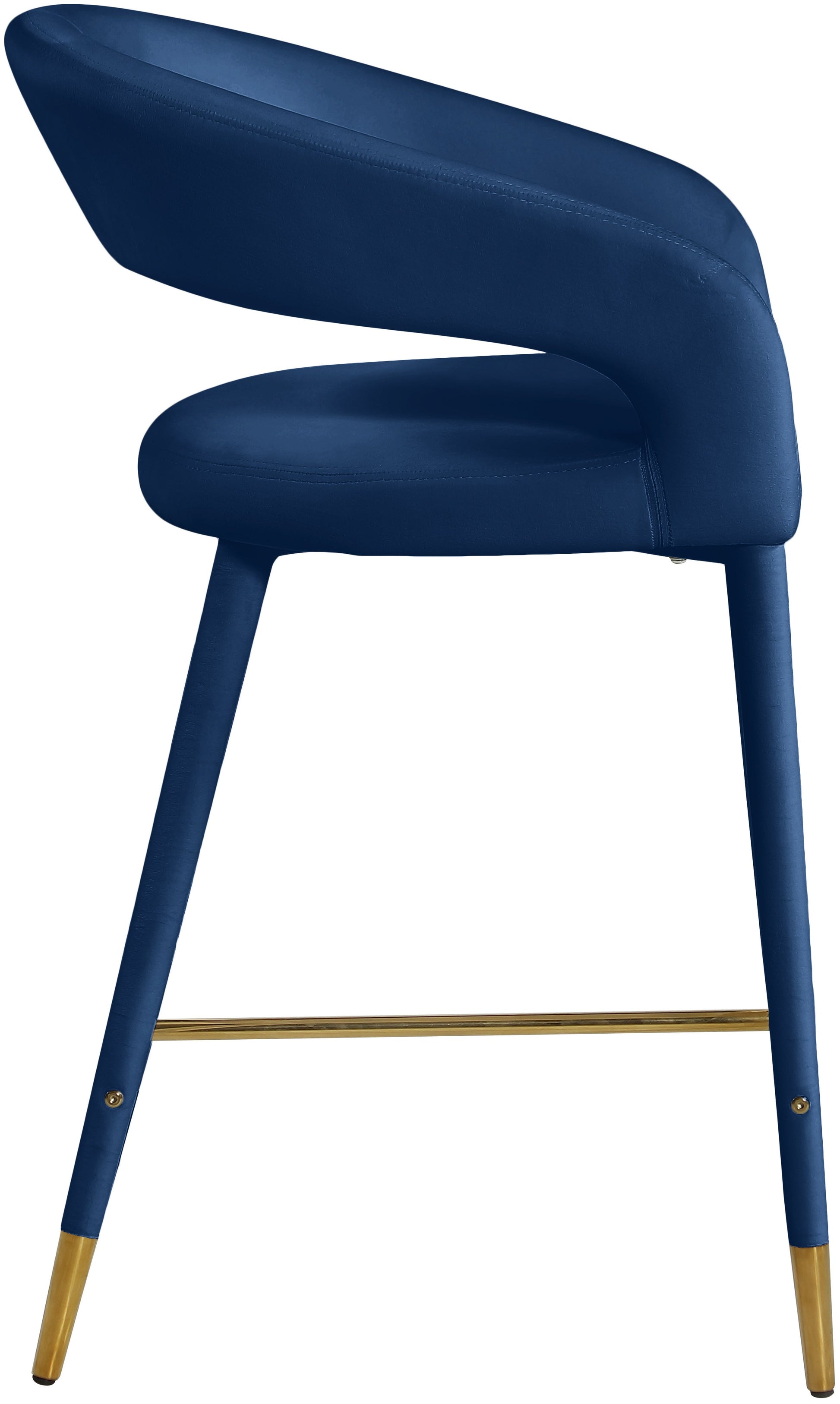 Destiny Velvet Stool - Furniture Depot (7679002050808)