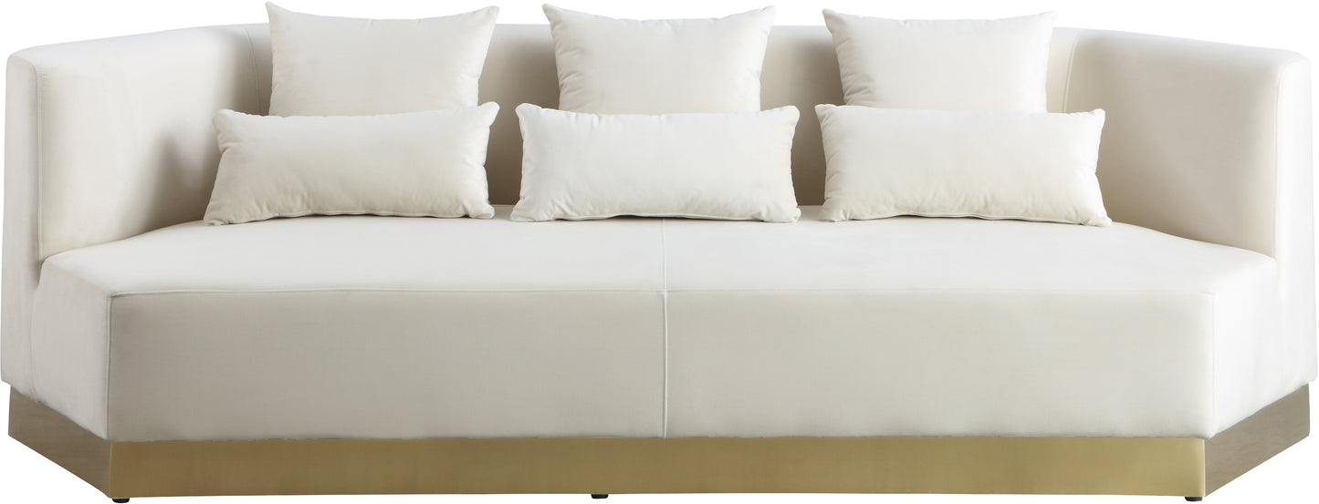 Marquis Velvet Sofa - Furniture Depot
