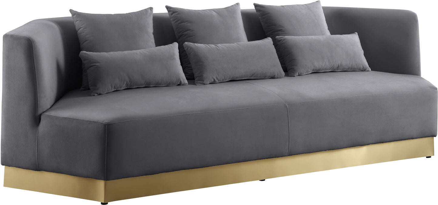 Marquis Velvet Sofa - Furniture Depot