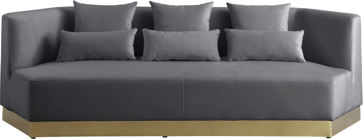 Marquis Velvet Sofa - Furniture Depot