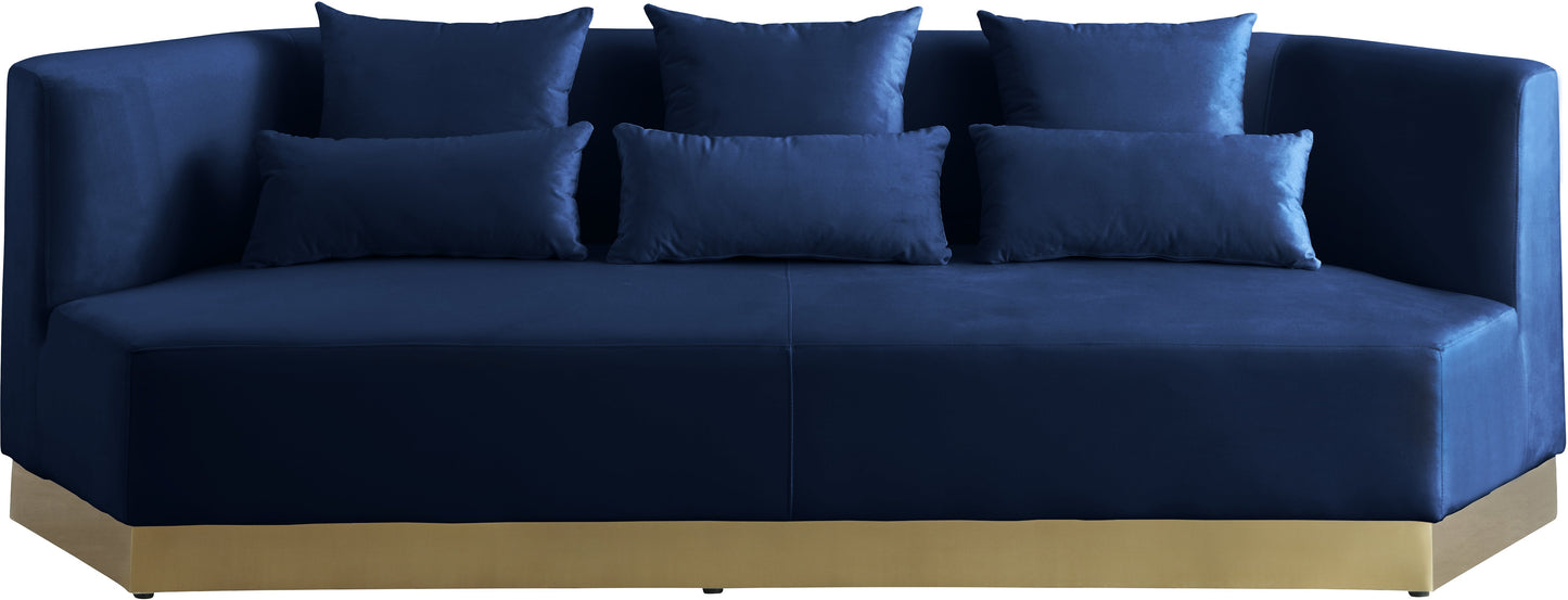Marquis Velvet Sofa - Furniture Depot