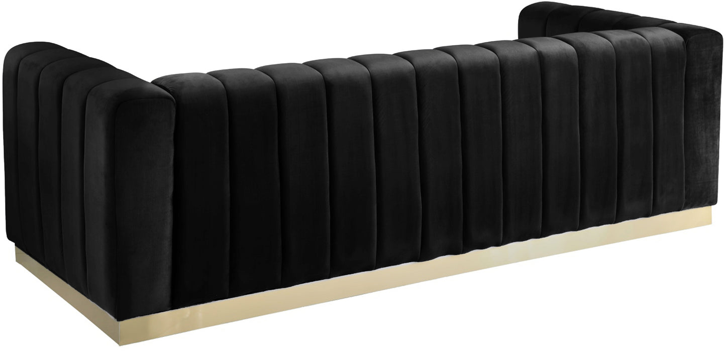 Marlon Velvet Sofa - Furniture Depot