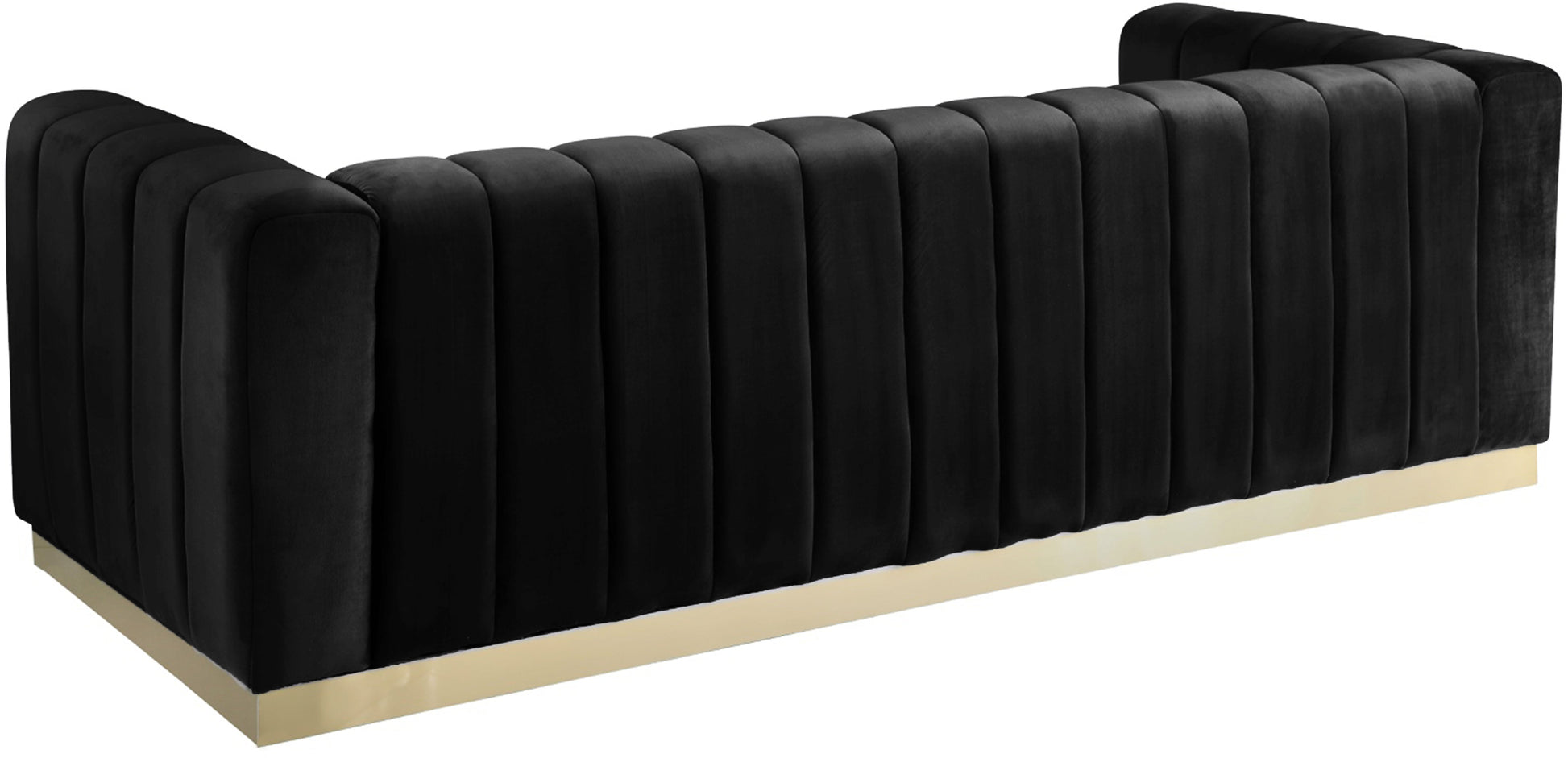Marlon Velvet Sofa - Furniture Depot