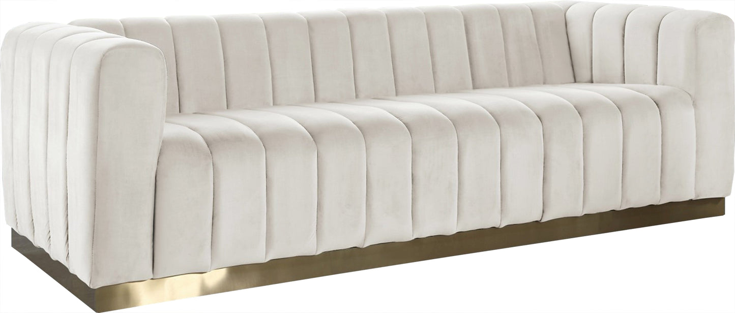 Marlon Velvet Sofa - Furniture Depot