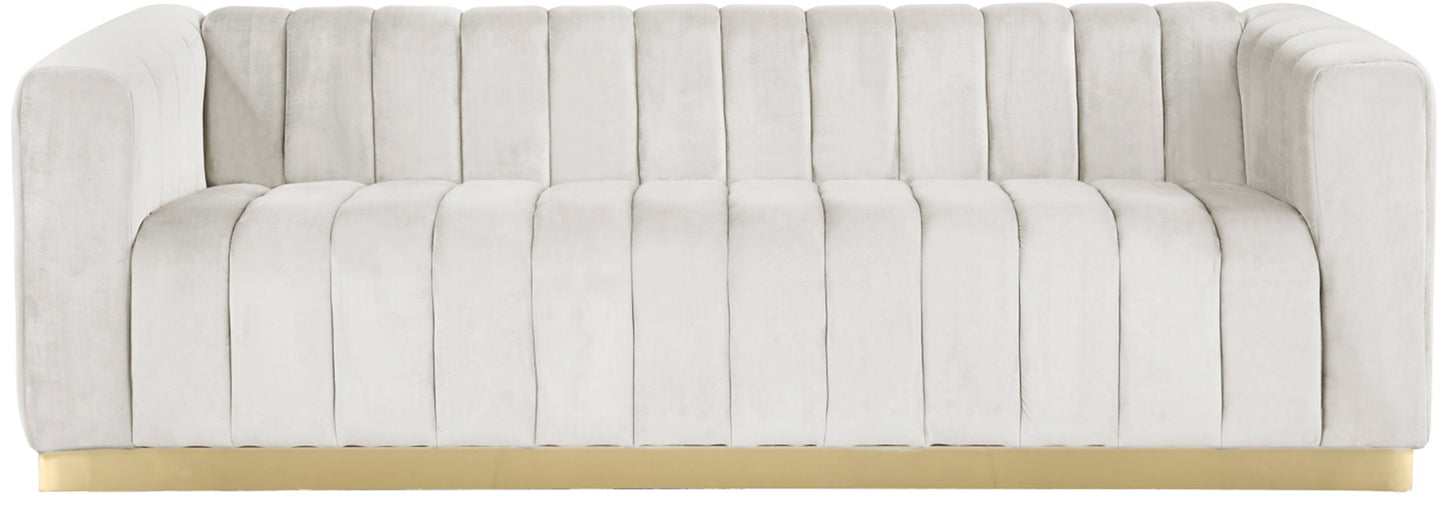 Marlon Velvet Sofa - Furniture Depot