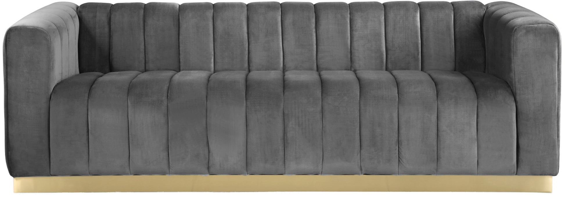Marlon Velvet Sofa - Furniture Depot