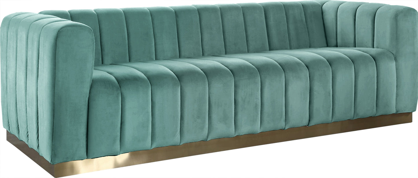 Marlon Velvet Sofa - Furniture Depot