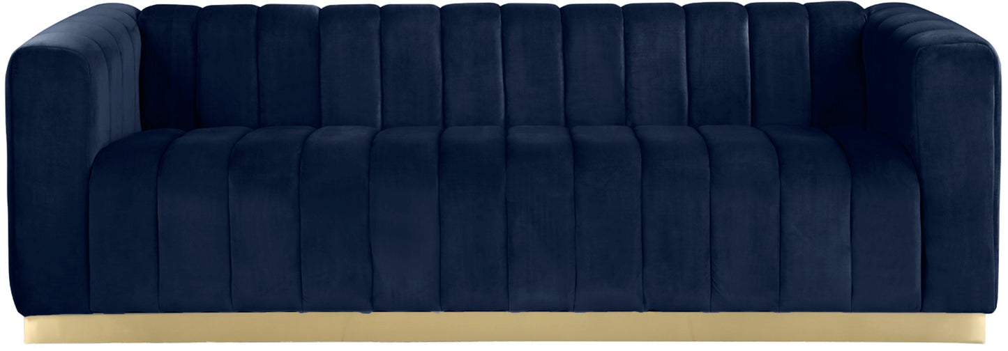 Marlon Velvet Sofa - Furniture Depot