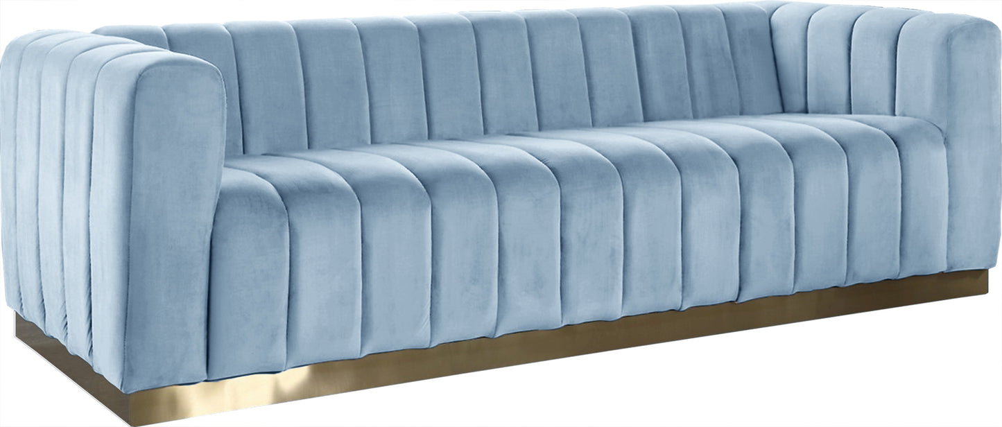 Marlon Velvet Sofa - Furniture Depot