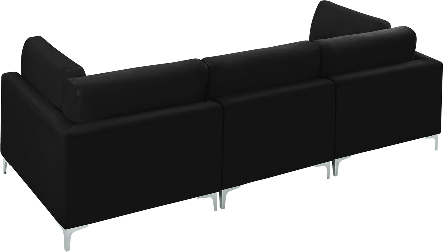 Julia Velvet Modular Sofa (3 Boxes) - Furniture Depot (7679005131000)