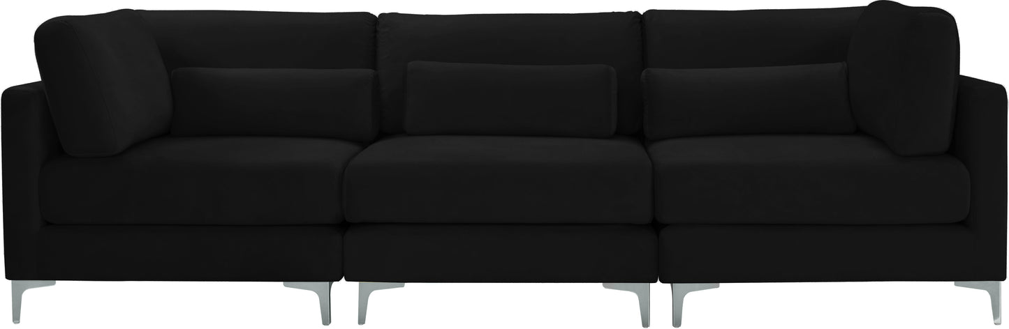 Julia Velvet Modular Sofa (3 Boxes) - Furniture Depot (7679005131000)