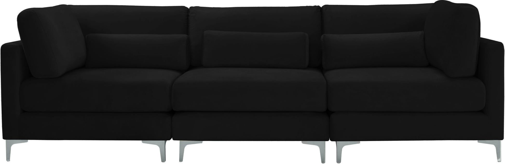 Julia Velvet Modular Sofa (3 Boxes) - Furniture Depot (7679005131000)