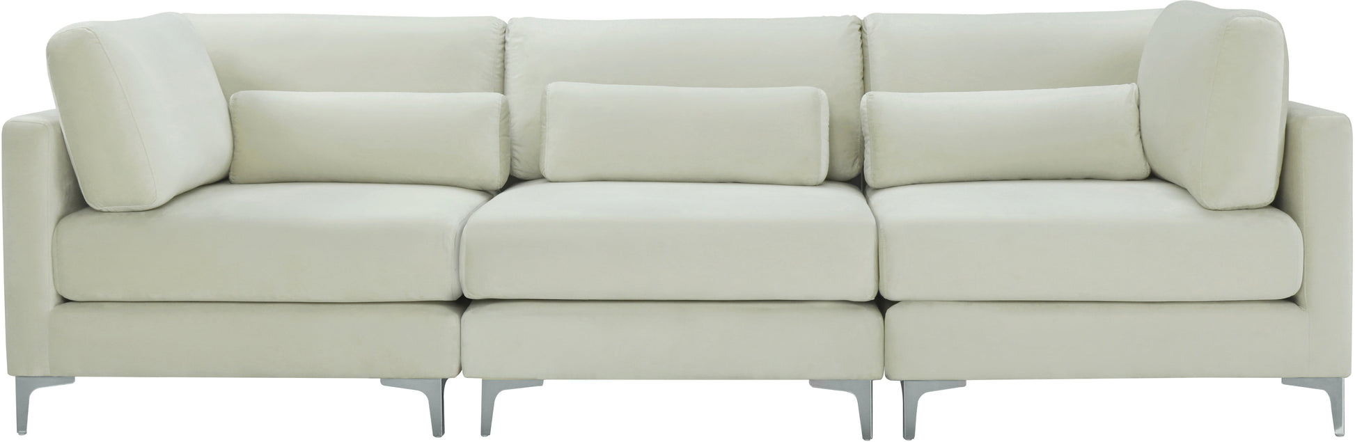 Julia Velvet Modular Sofa (3 Boxes) - Furniture Depot (7679005131000)