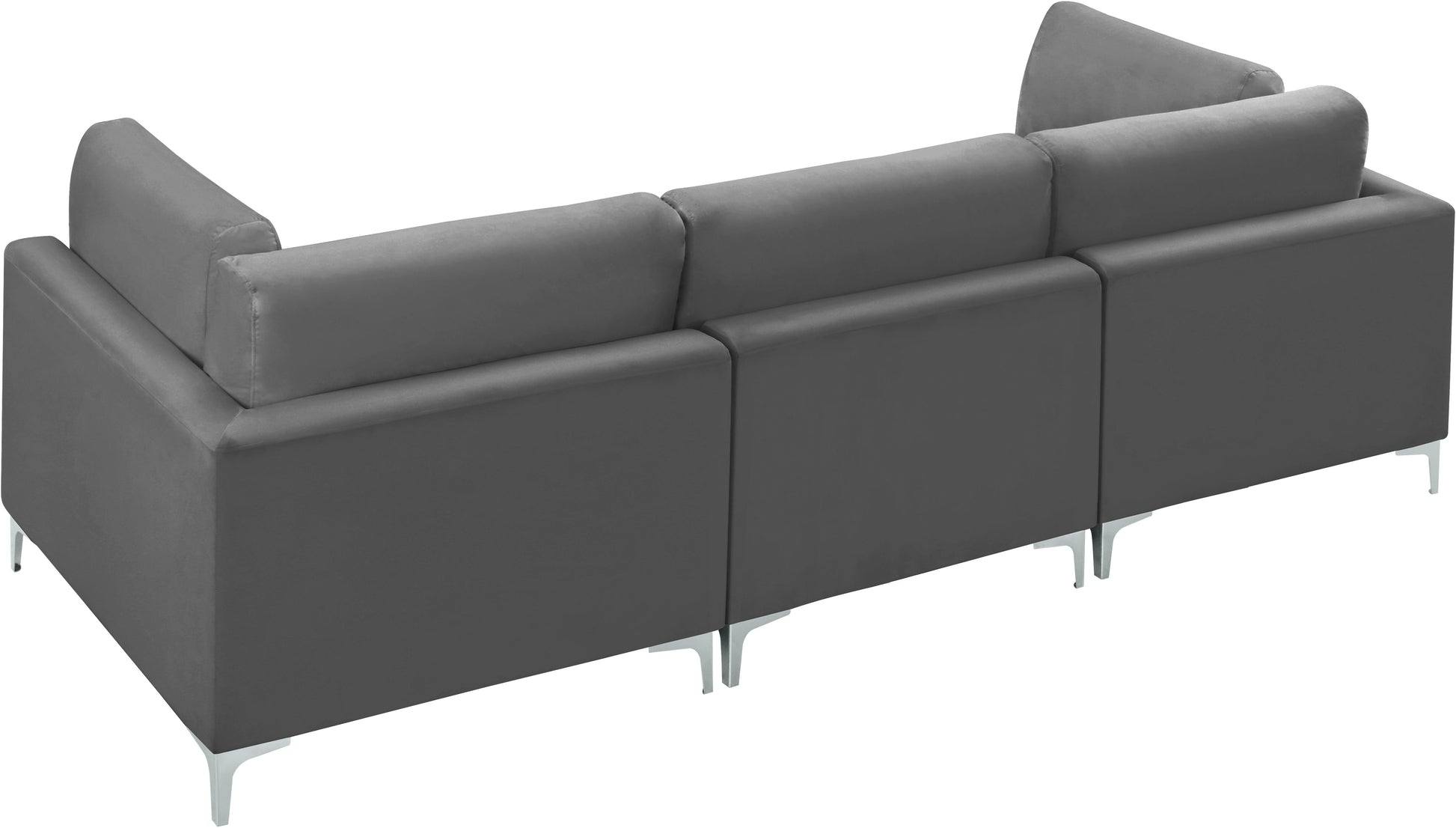 Julia Velvet Modular Sofa (3 Boxes) - Furniture Depot (7679005131000)