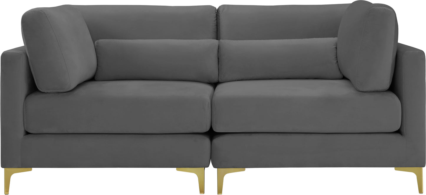 Julia Velvet Modular Sofa - Furniture Depot (7679005196536)