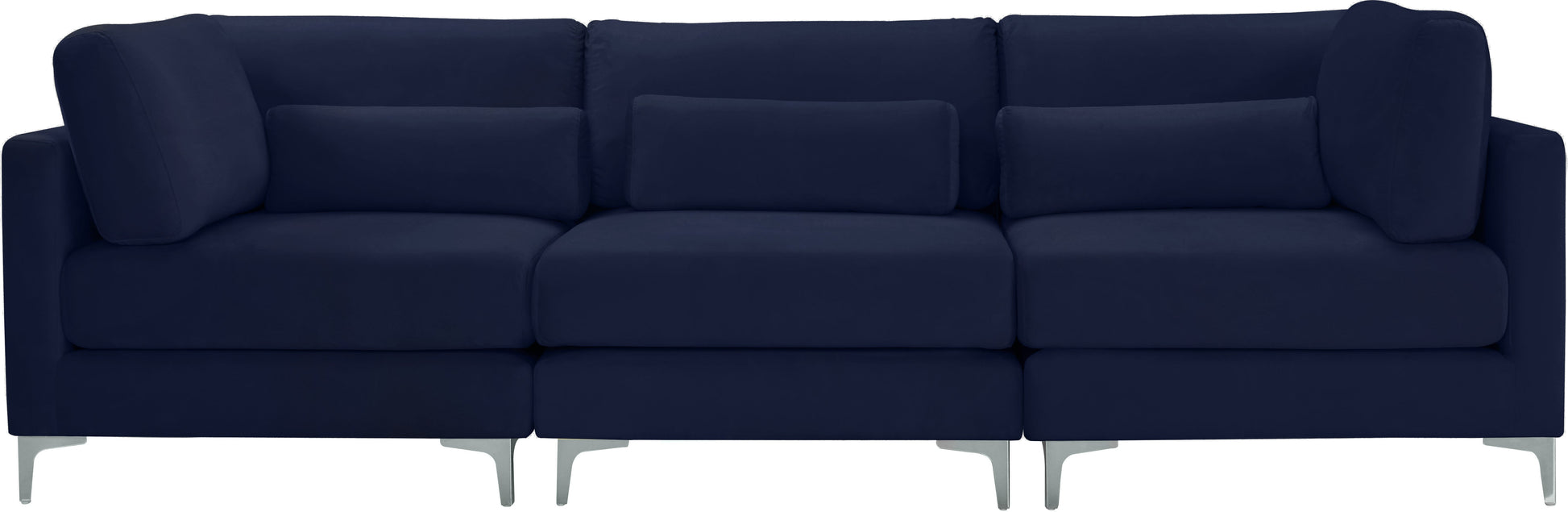 Julia Velvet Modular Sofa (3 Boxes) - Furniture Depot (7679005131000)