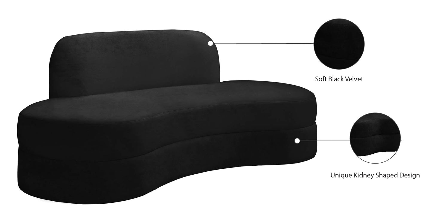 Mitzy Velvet Sofa - Furniture Depot (7679005360376)