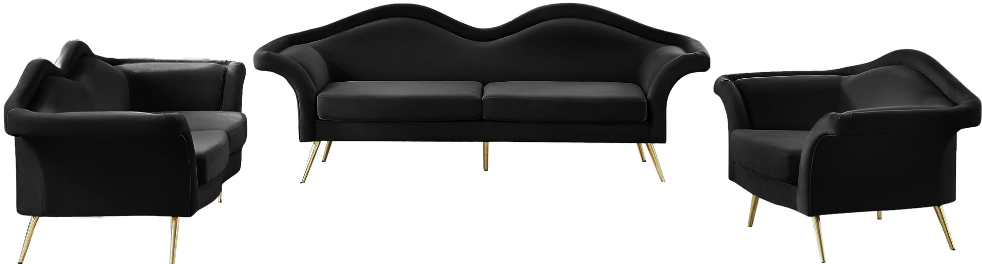 Lips Velvet Sofa - Furniture Depot (7679005458680)