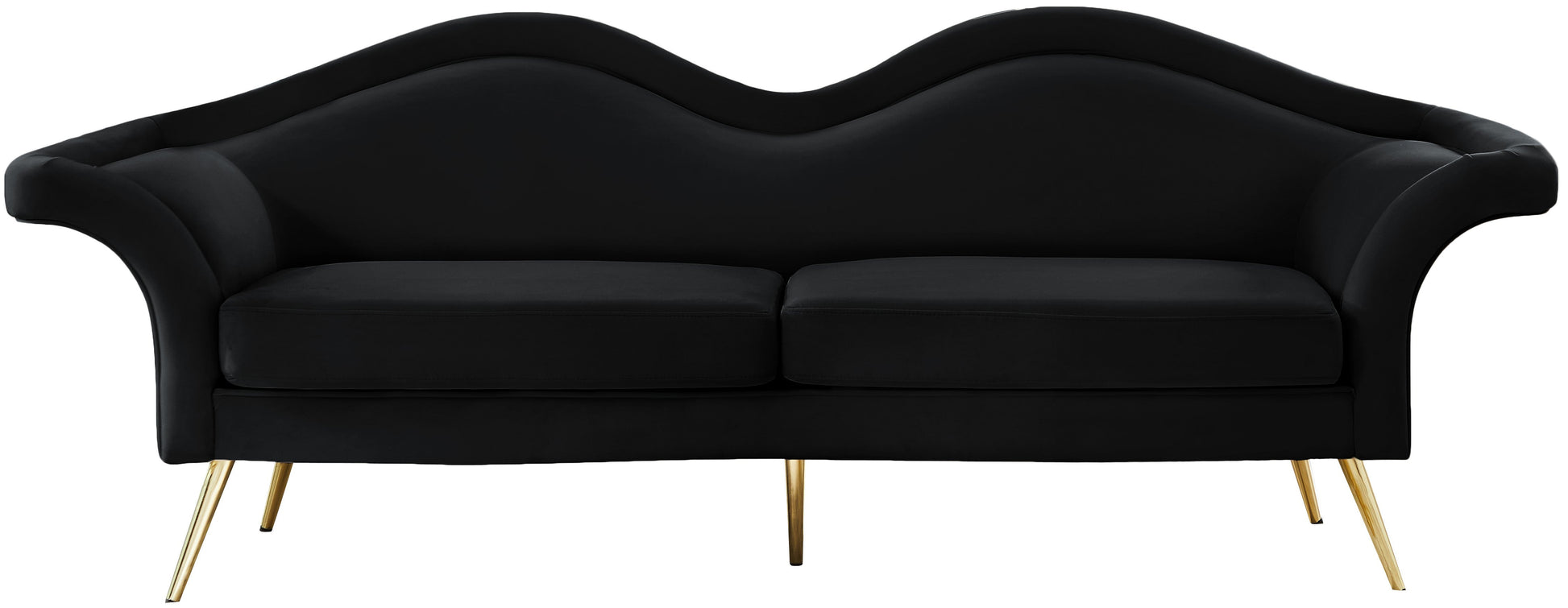Lips Velvet Sofa - Furniture Depot (7679005458680)