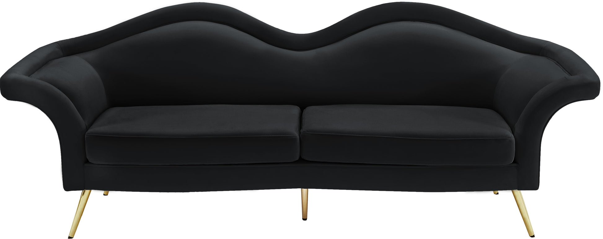 Lips Velvet Sofa - Furniture Depot (7679005458680)