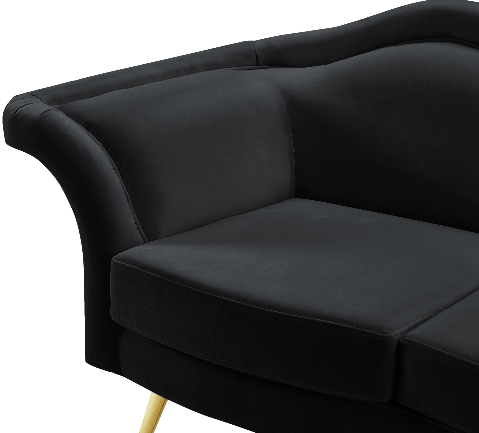 Lips Velvet Sofa - Furniture Depot (7679005458680)