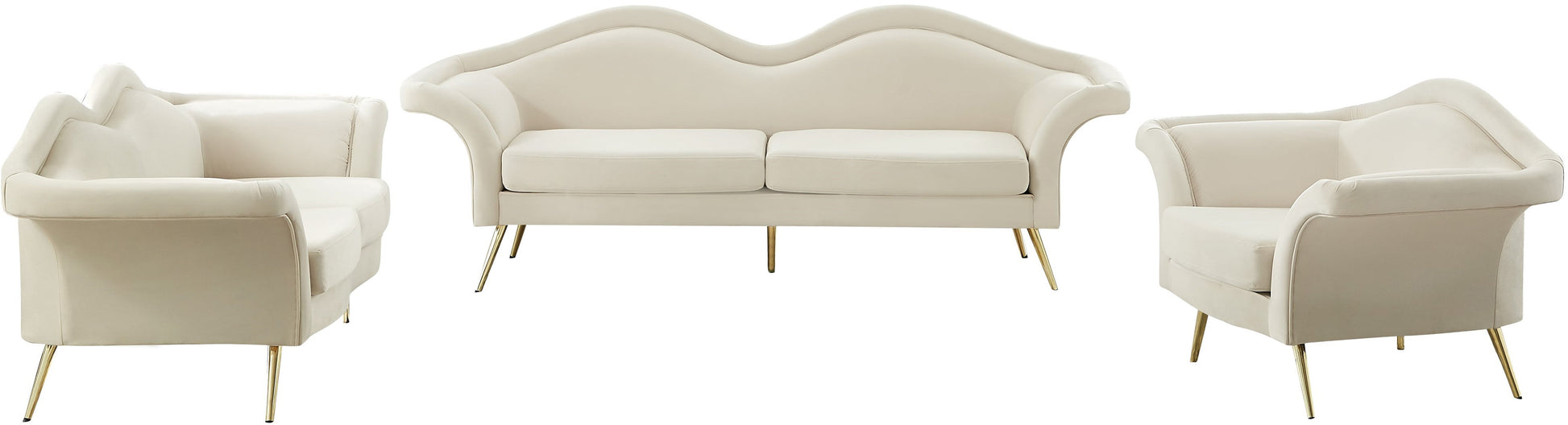 Lips Velvet Sofa - Furniture Depot (7679005458680)