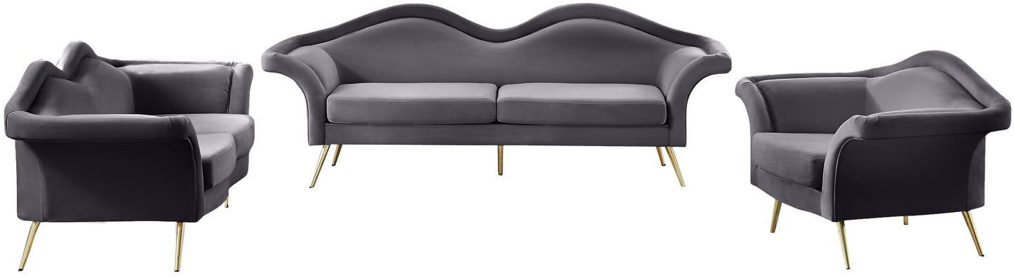 Lips Velvet Sofa - Furniture Depot (7679005458680)
