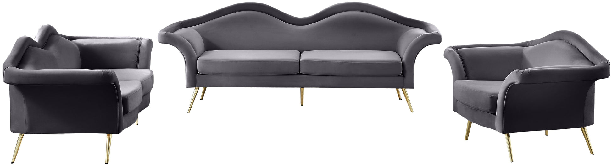 Lips Velvet Sofa - Furniture Depot (7679005458680)