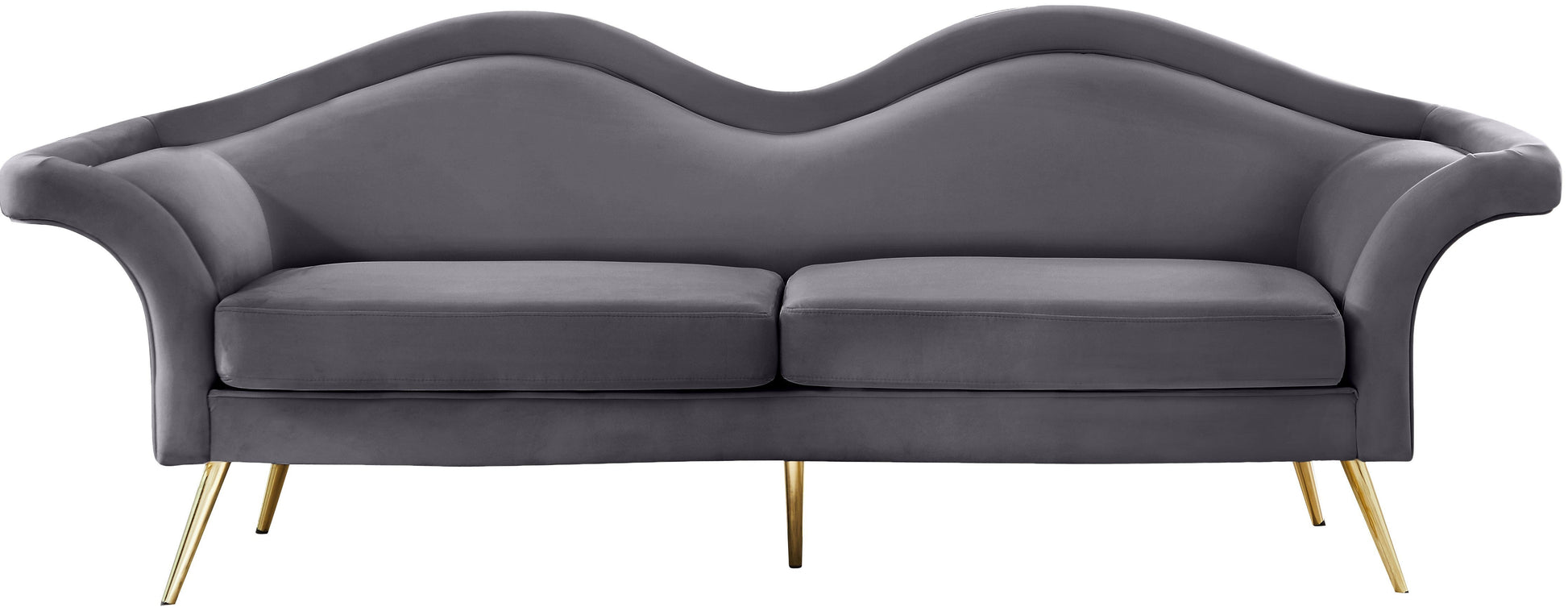 Lips Velvet Sofa - Furniture Depot (7679005458680)
