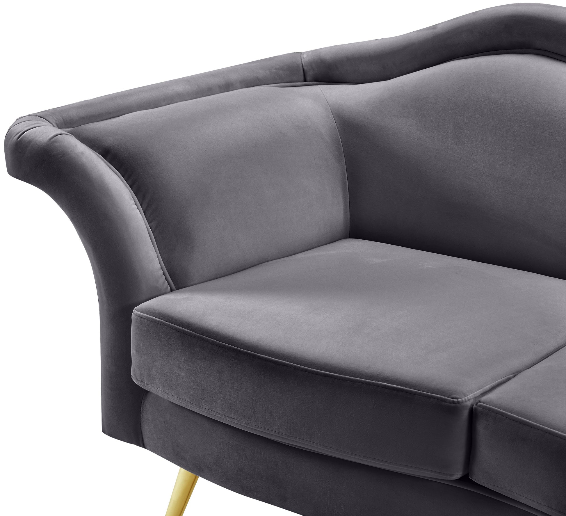 Lips Velvet Sofa - Furniture Depot (7679005458680)