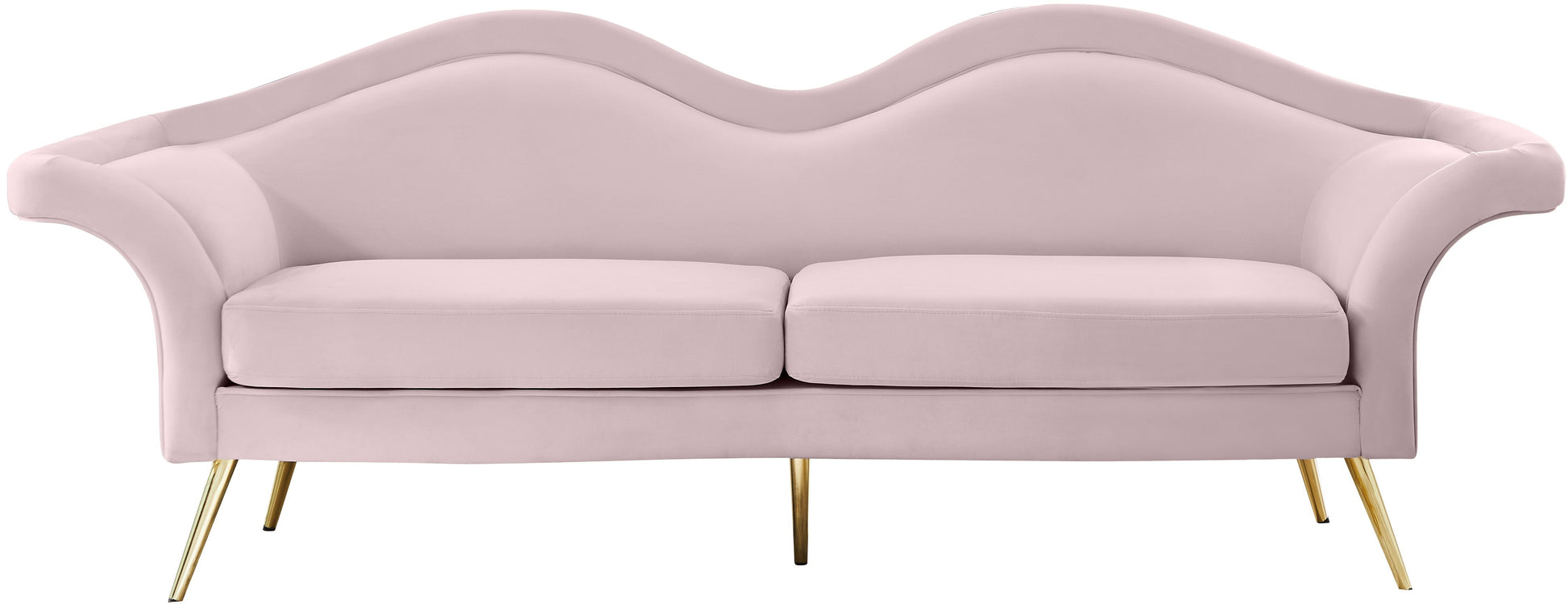 Lips Velvet Sofa - Furniture Depot (7679005458680)