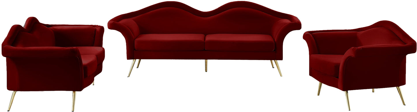 Lips Velvet Sofa - Furniture Depot (7679005458680)