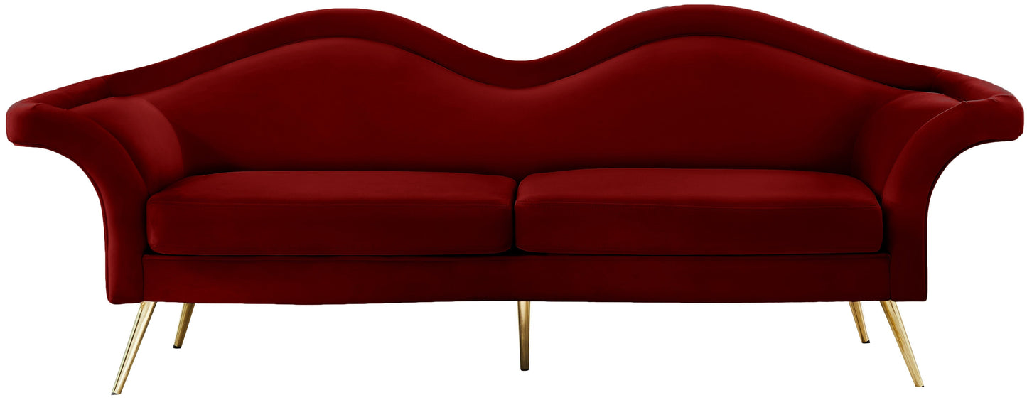 Lips Velvet Sofa - Furniture Depot (7679005458680)