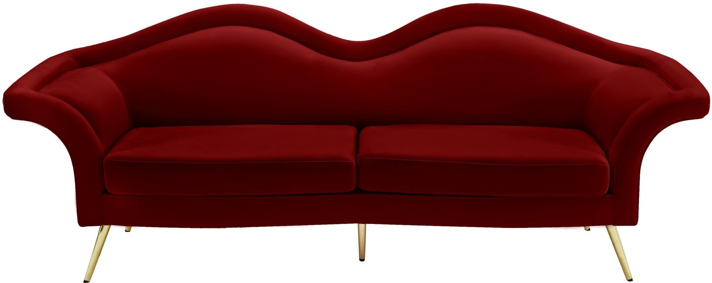 Lips Velvet Sofa - Furniture Depot (7679005458680)
