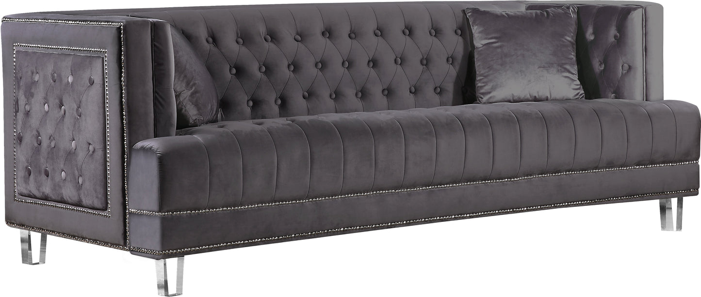 Lucas Velvet Sofa - Furniture Depot (7679005589752)