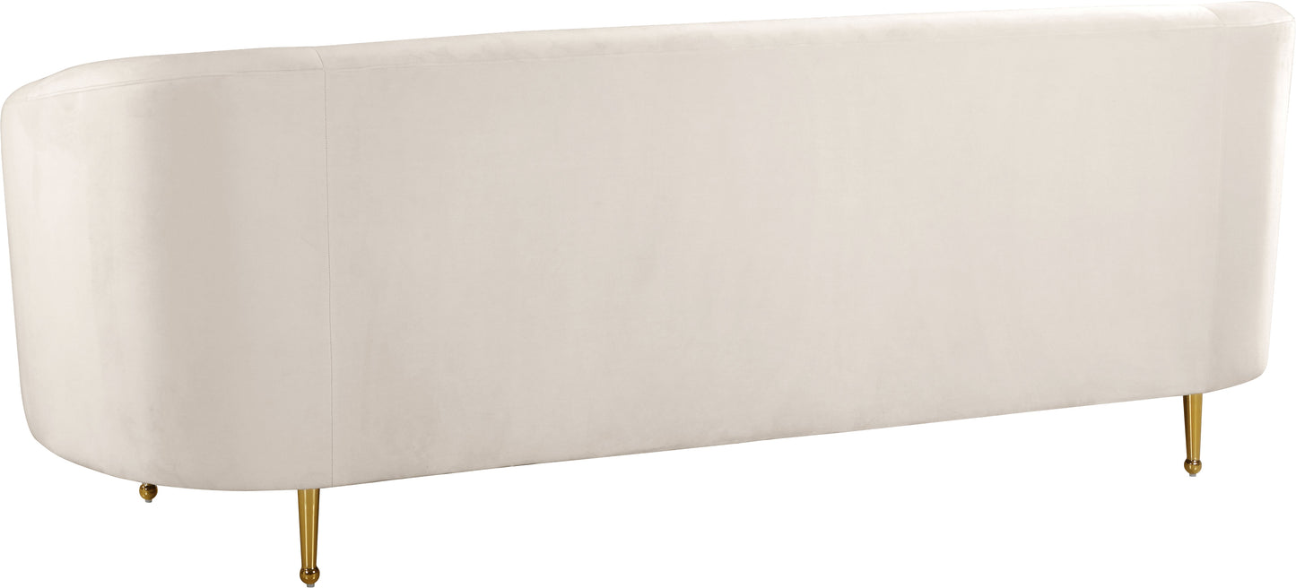 Lavilla Velvet Sofa - Furniture Depot