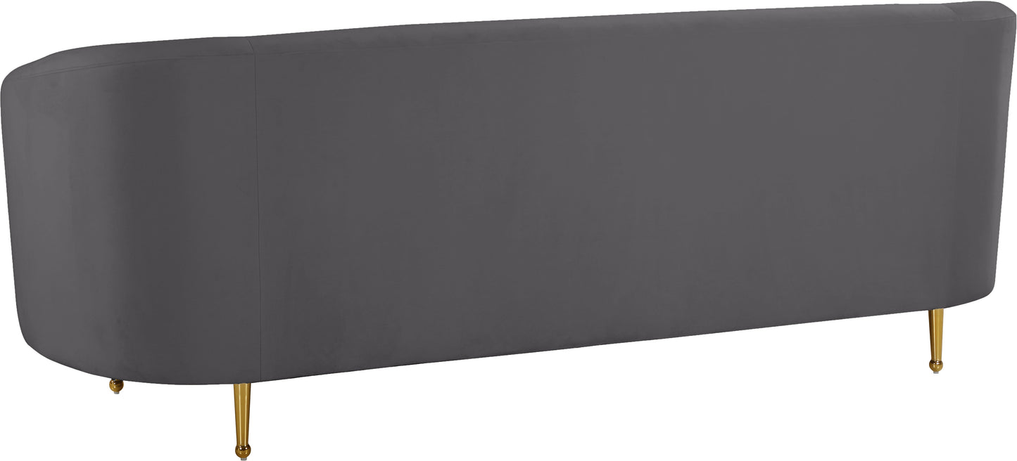 Lavilla Velvet Sofa - Furniture Depot