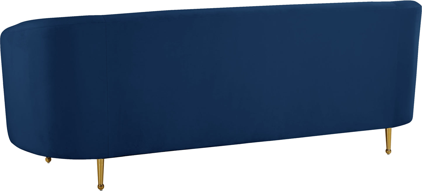 Lavilla Velvet Sofa - Furniture Depot