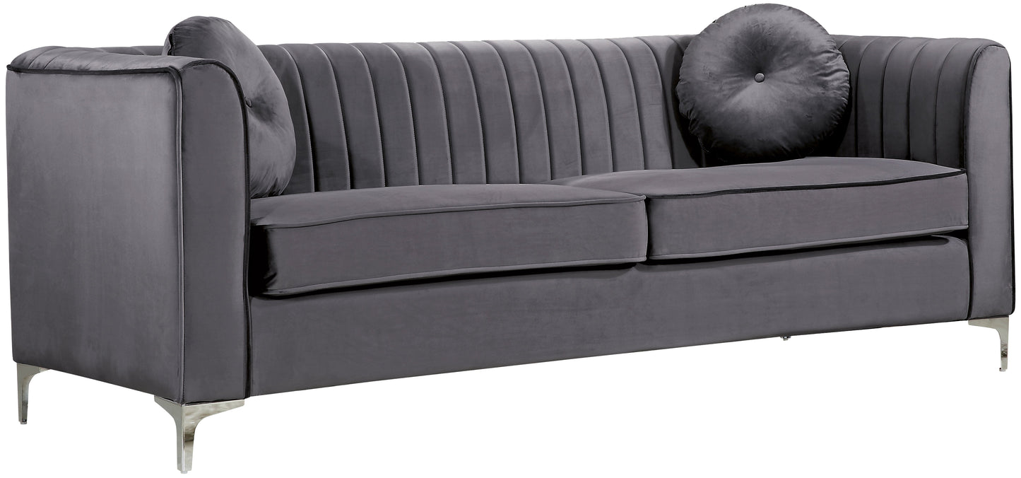 Isabelle Velvet Sofa - Furniture Depot