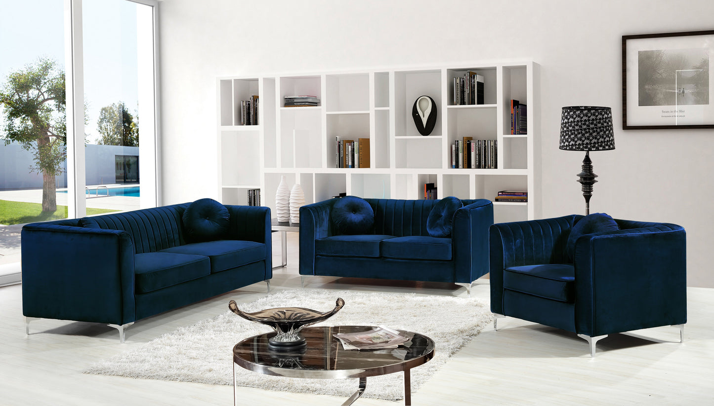 Isabelle Velvet Sofa - Furniture Depot