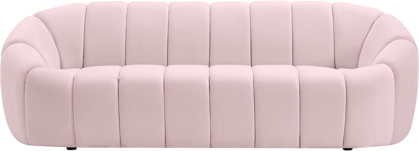 Elijah Velvet Sofa - Furniture Depot