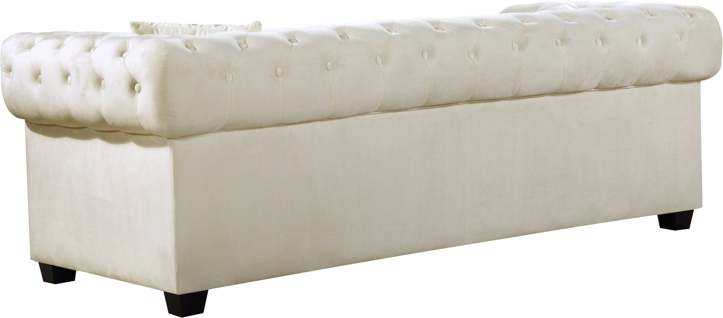 Bowery Velvet Sofa - Furniture Depot
