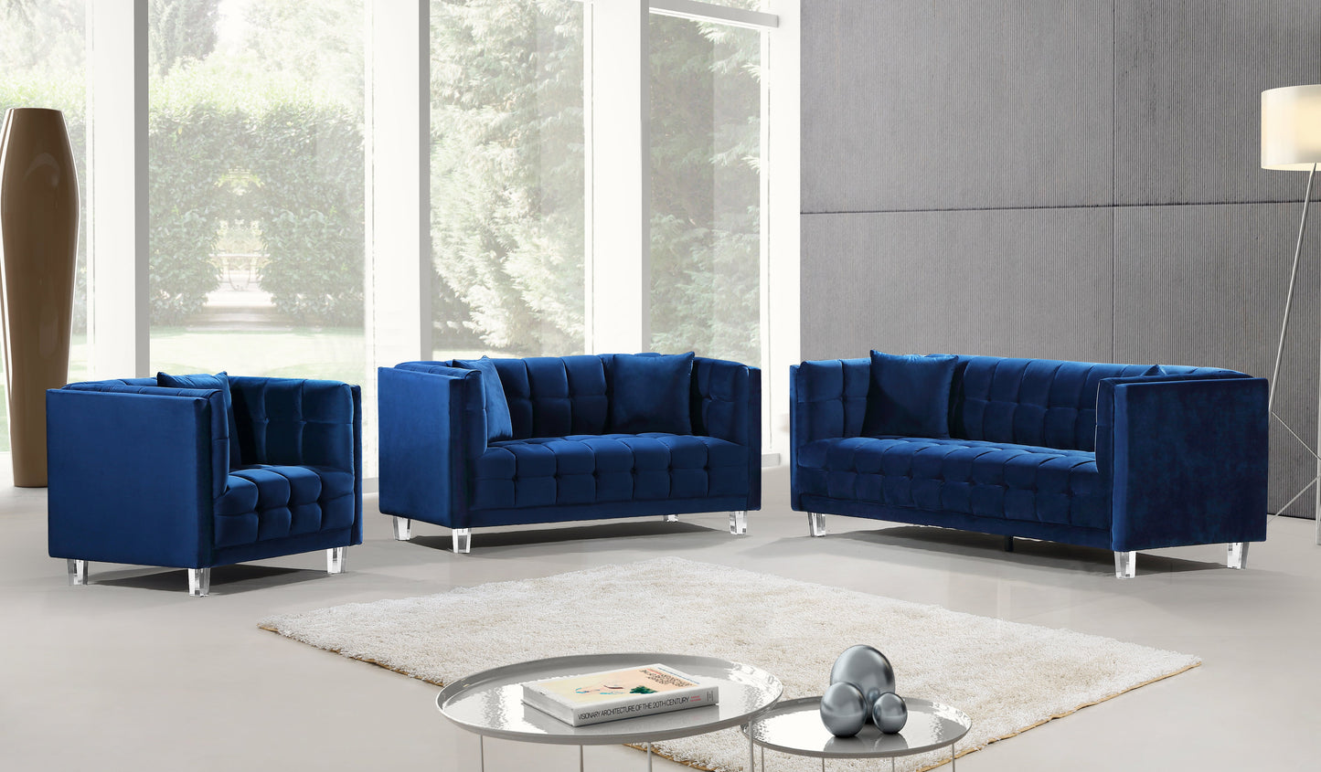 Mariel Velvet Sofa - Furniture Depot (7679007228152)
