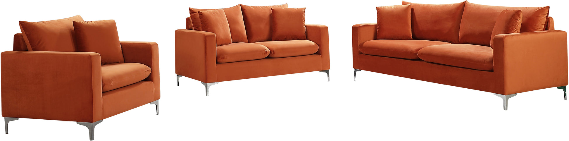 Naomi Velvet Sofa - Furniture Depot (7679008080120)