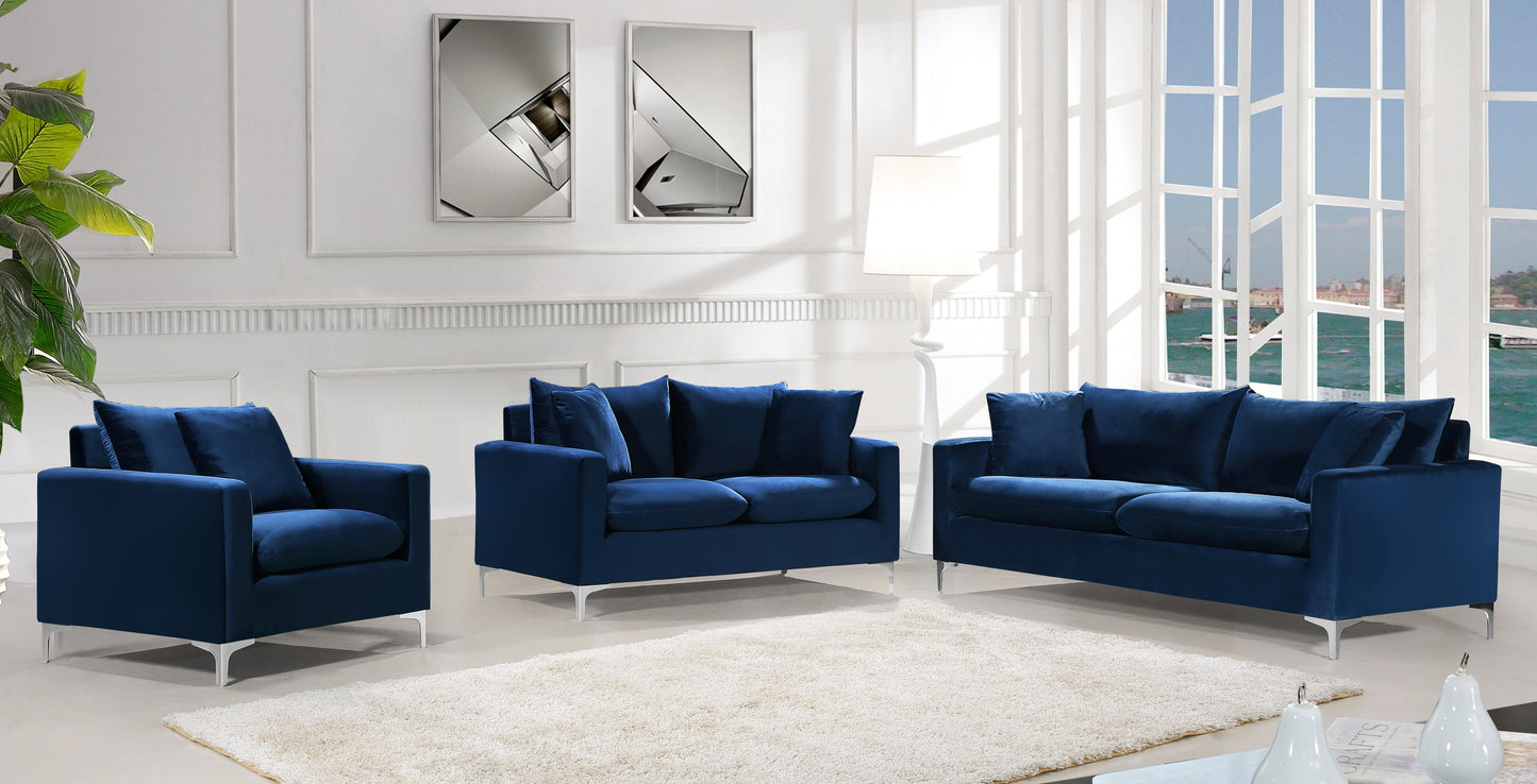 Naomi Velvet Sofa - Furniture Depot (7679008080120)