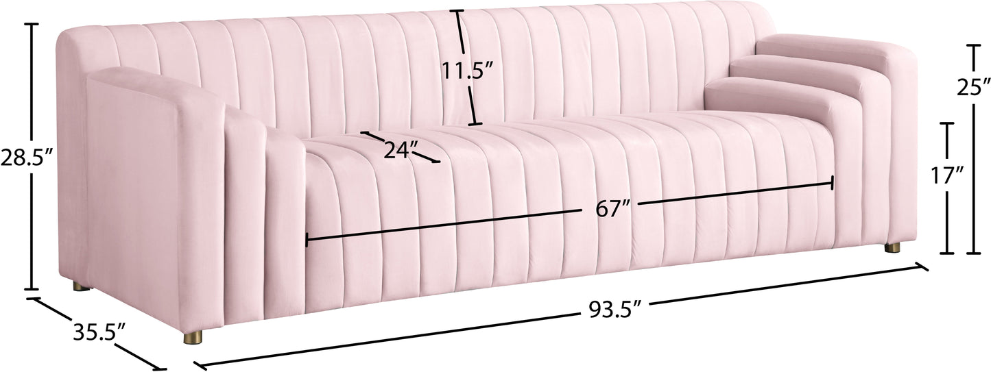 Naya Velvet Sofa - Furniture Depot (7679009063160)